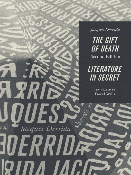 Cover image for The Gift of Death & Literature in Secret